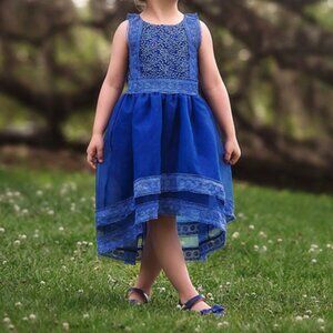 Trish Scully Size 8 Delphine Royal Blue Dress